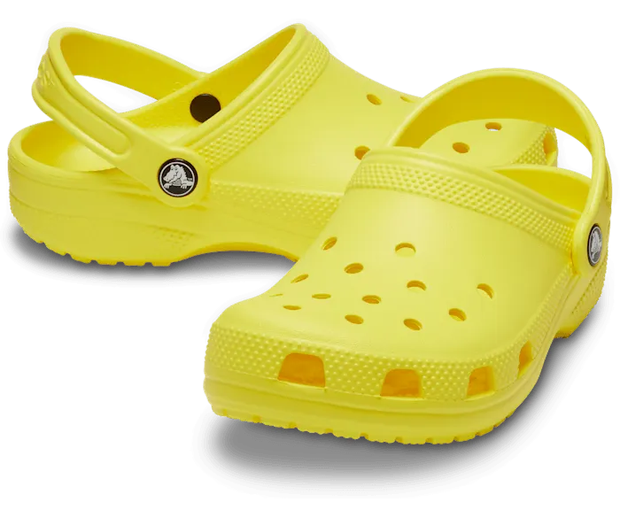 Classic Clog Kids Cyber Yellow