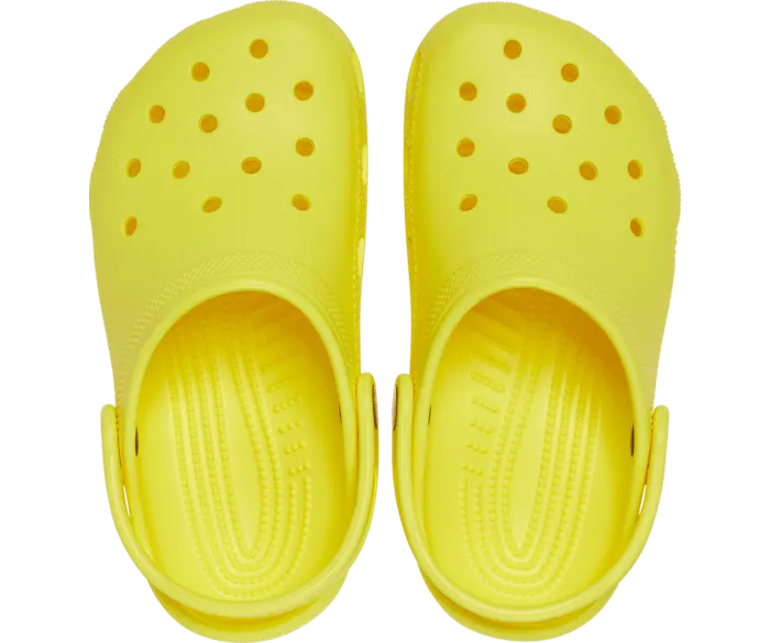 Classic Clog Kids Cyber Yellow