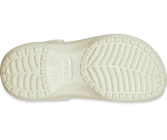 Classic Platform Clog Bone