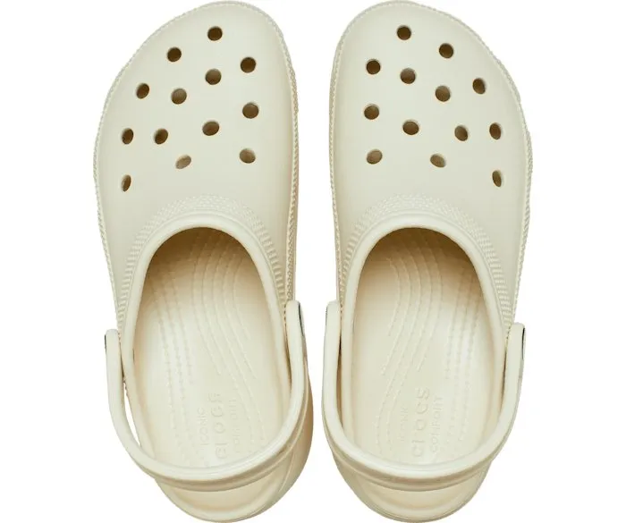 Classic Platform Clog Bone