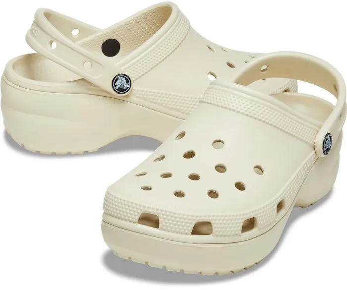 Classic Platform Clog Bone