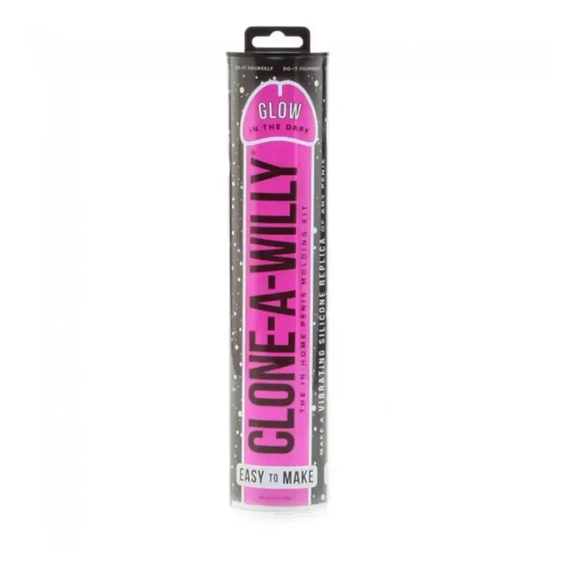Clone-a-willy Realistic Pink Silicone Vibrating Dildo Penis Moulding Kit