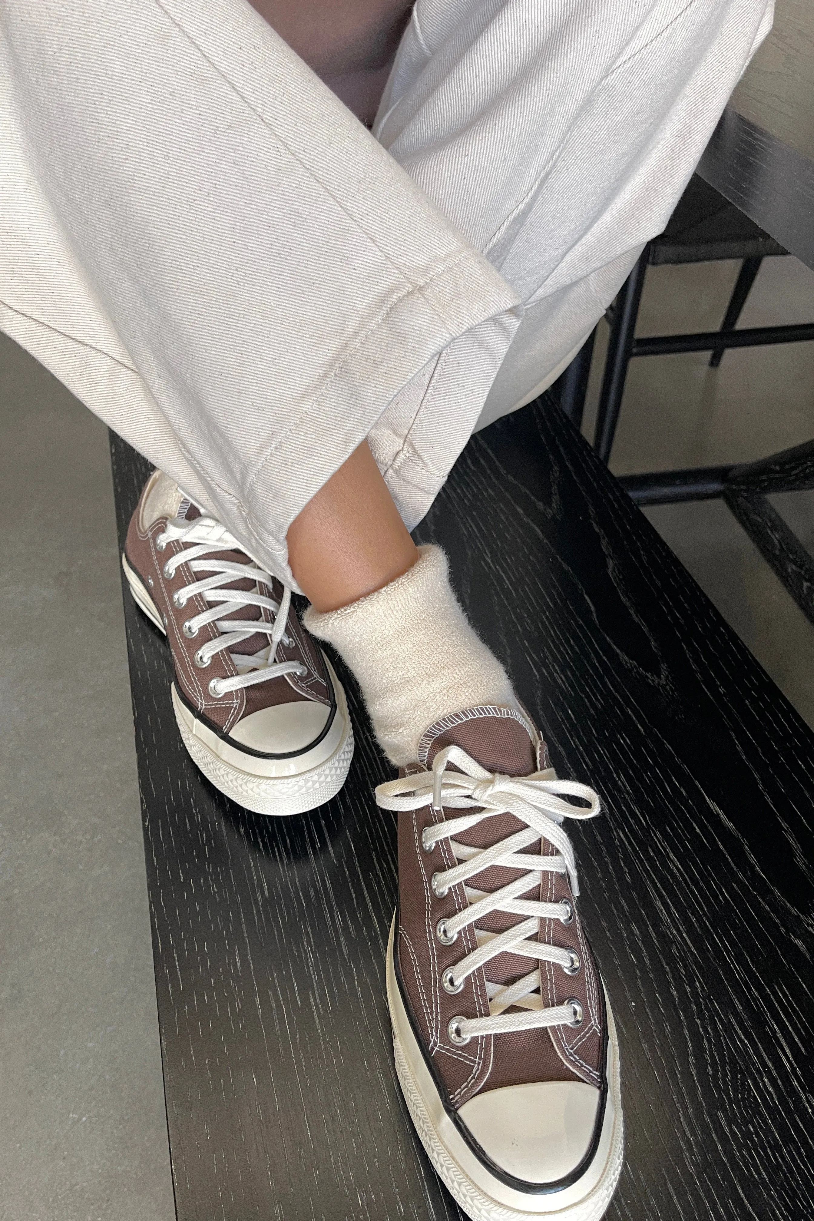 Cloud Socks - Ecru