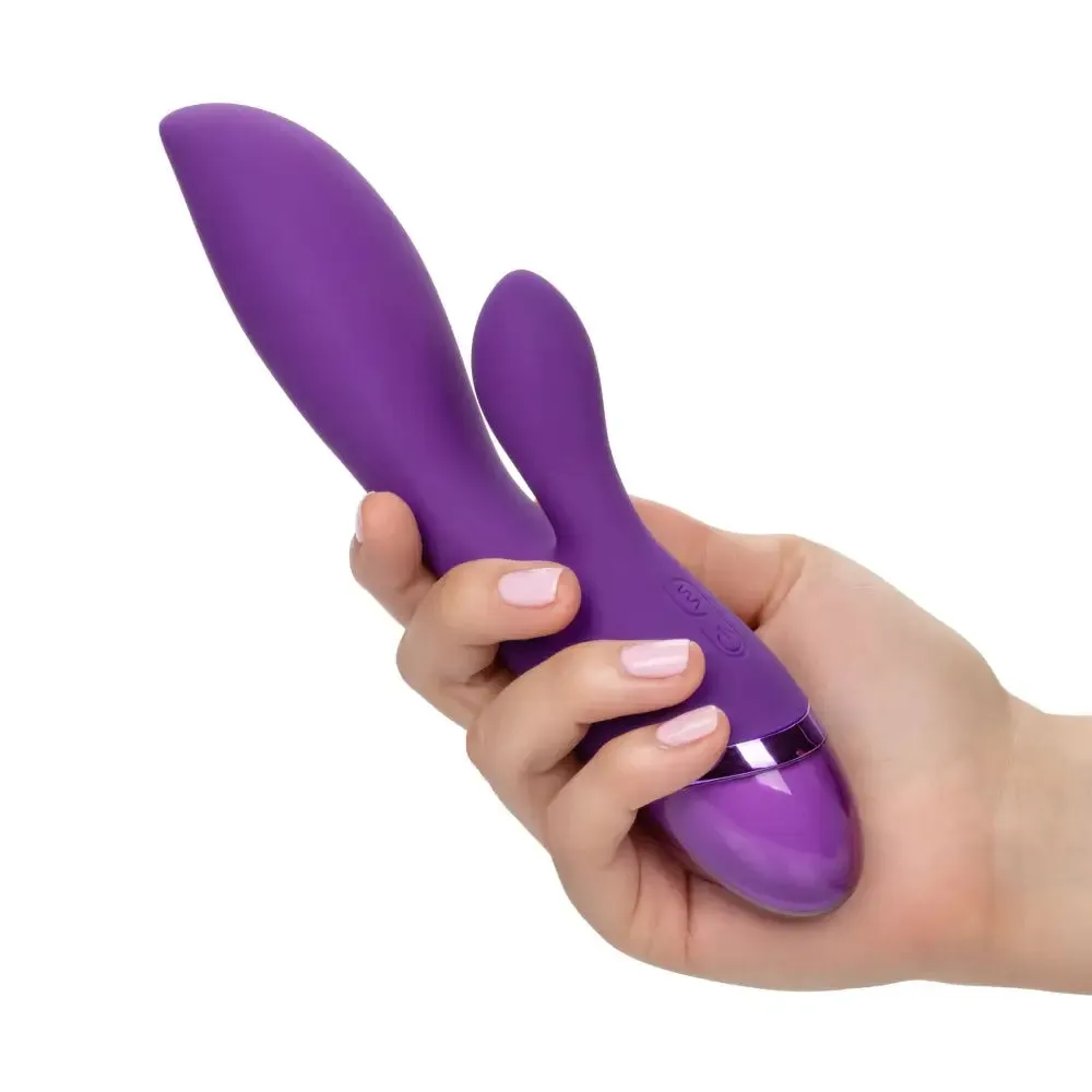 Colt Silicone Purple Rechargeable Rabbit Vibrator for Women