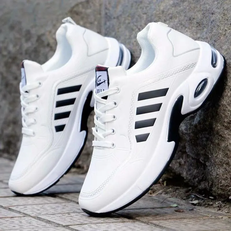 Comfortable Casual Shoes Sneakers Breathable Trainers Lace Up Walking Shoes