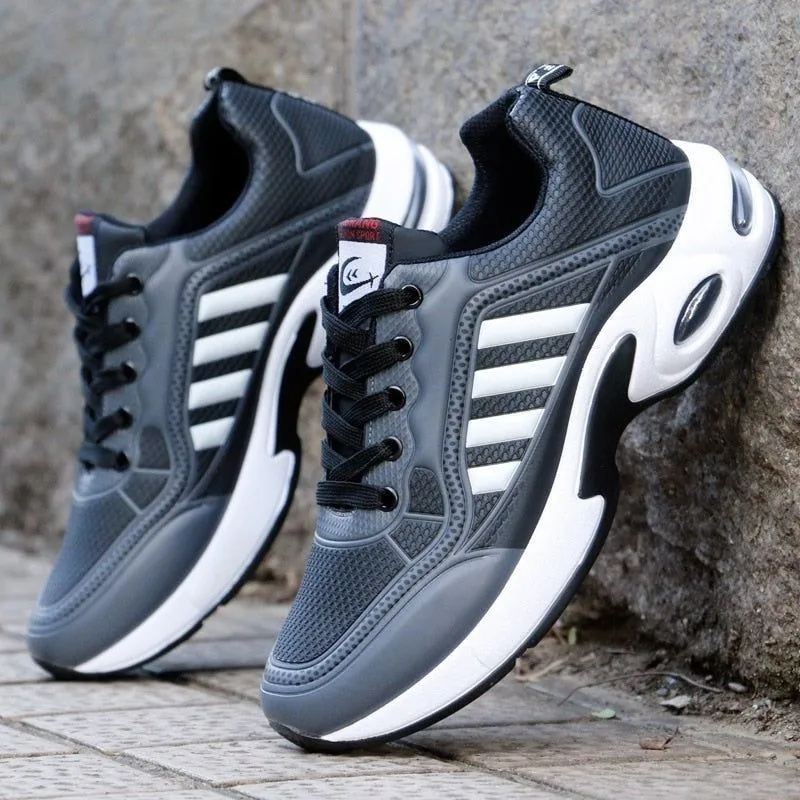 Comfortable Casual Shoes Sneakers Breathable Trainers Lace Up Walking Shoes