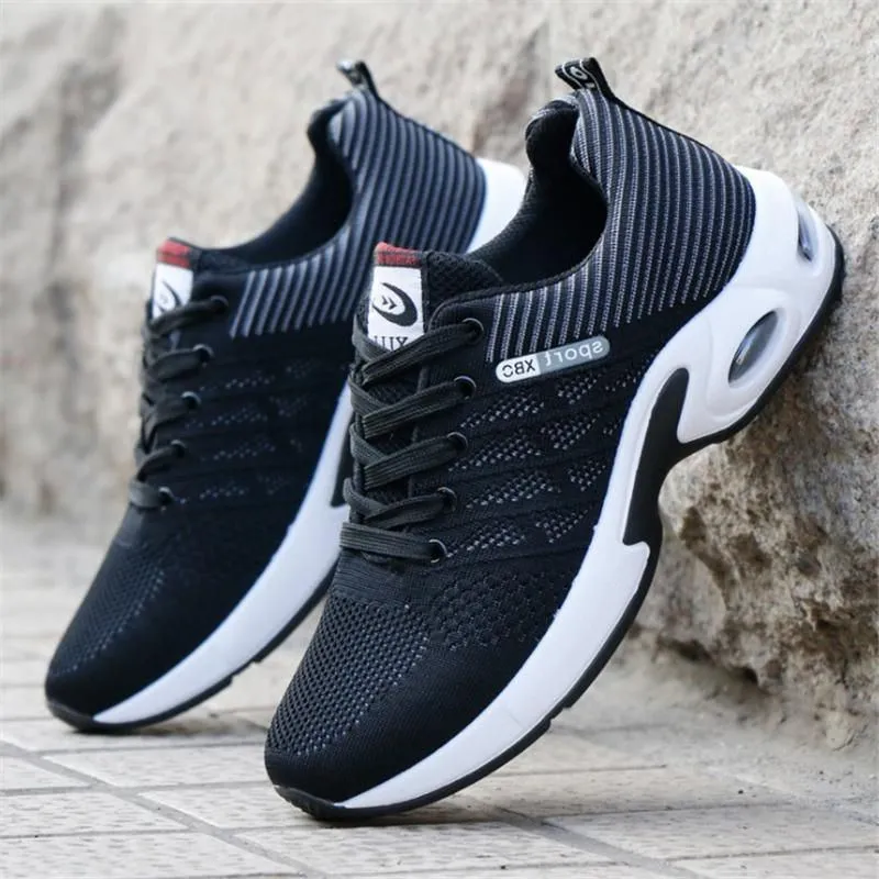 Comfortable Casual Shoes Sneakers Breathable Trainers Lace Up Walking Shoes
