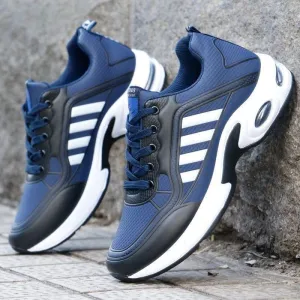Comfortable Casual Shoes Sneakers Breathable Trainers Lace Up Walking Shoes