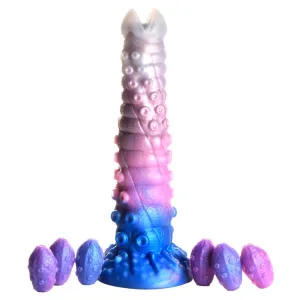 Creature Cocks Tenta-Queen Ovipositor Silicone Dildo with Eggs