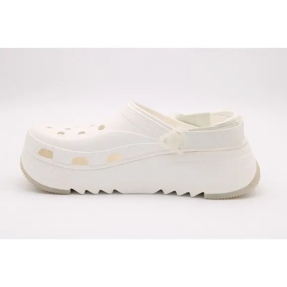 Crocs Classic Hiker Xscape Clog Hook &amp; Loop Strap White Men's 9 Women's 11