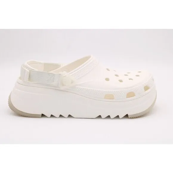 Crocs Classic Hiker Xscape Clog Hook &amp; Loop Strap White Men's 9 Women's 11
