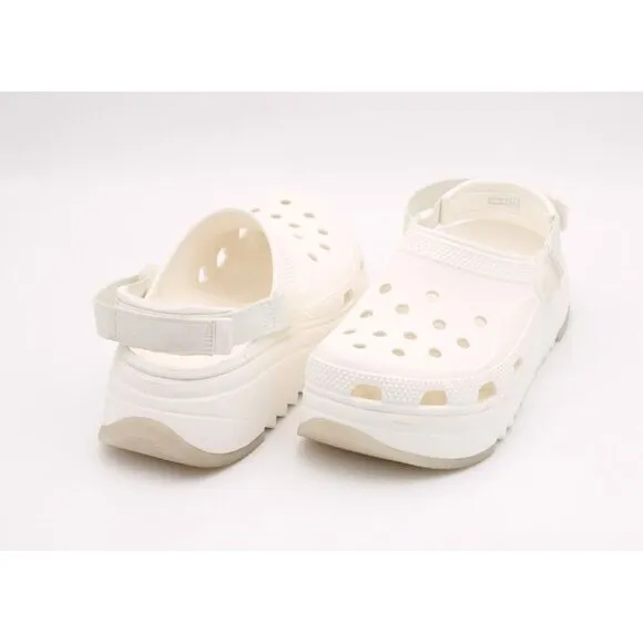 Crocs Classic Hiker Xscape Clog Hook &amp; Loop Strap White Men's 9 Women's 11