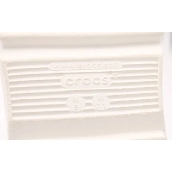 Crocs Classic Hiker Xscape Clog Hook &amp; Loop Strap White Men's 9 Women's 11