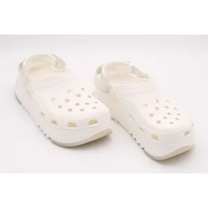 Crocs Classic Hiker Xscape Clog Hook &amp; Loop Strap White Men's 9 Women's 11