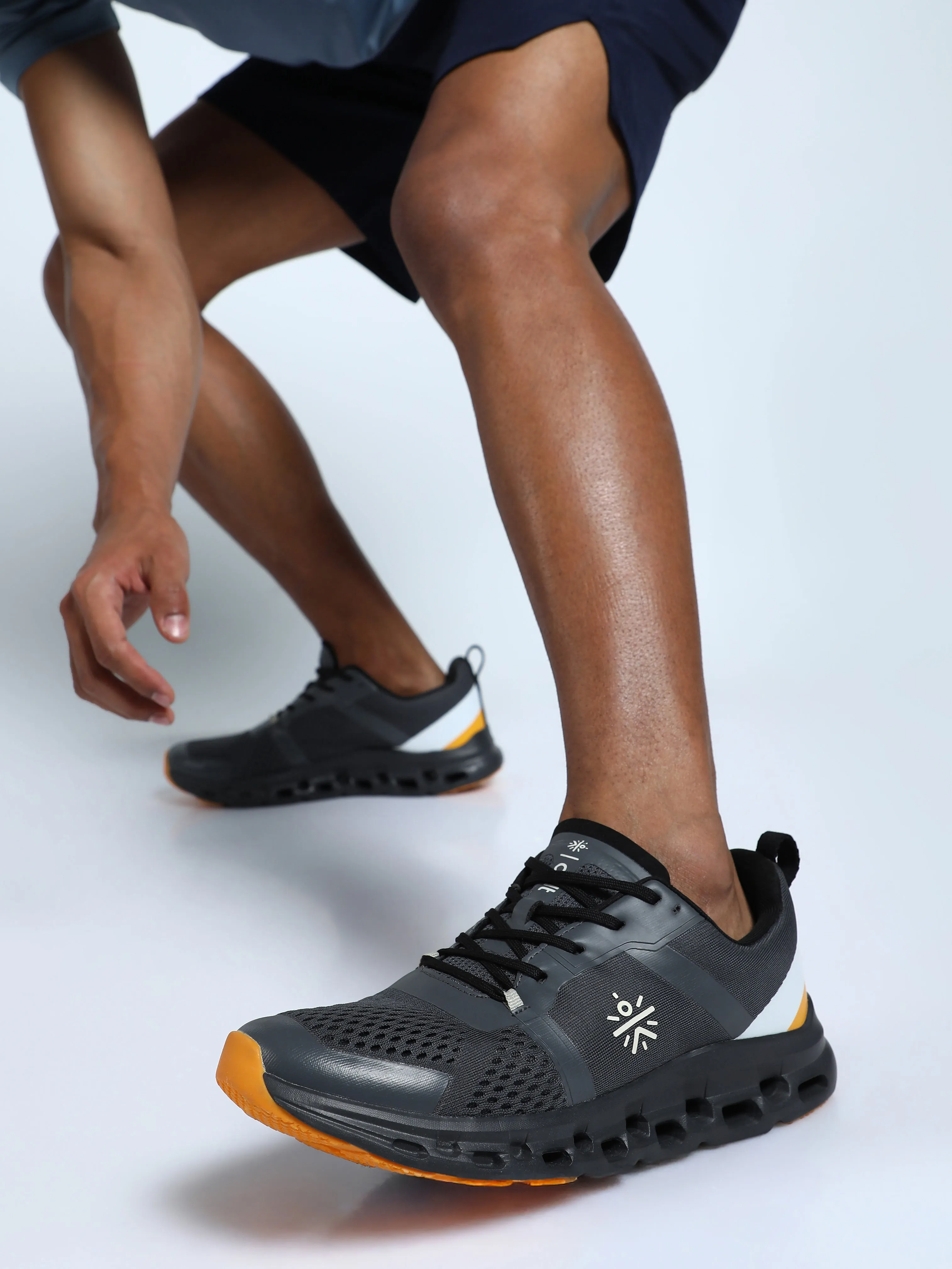 cult Men's JacquAir Running Shoes - D.Grey