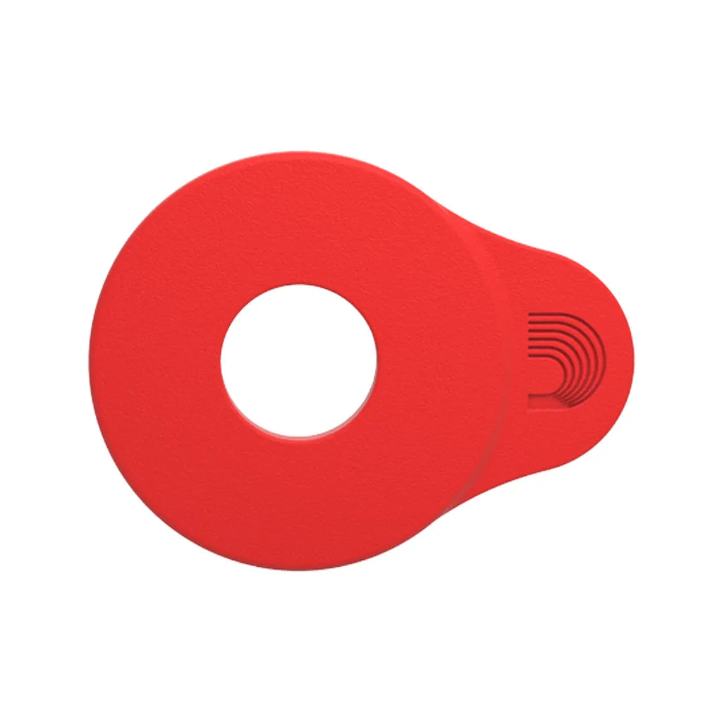 D'Addario PW-FLSB-04RD Flex Lock Strap Blocks, Set of 4, Red