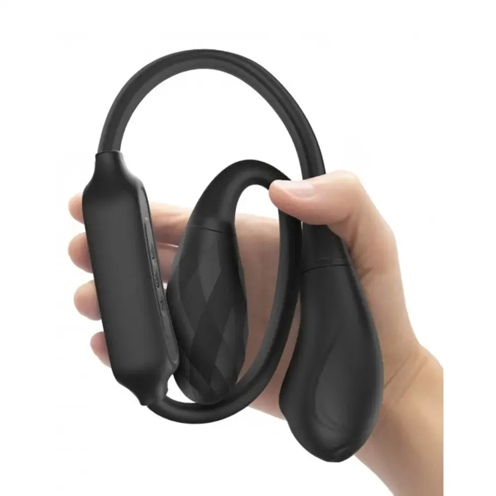 Dorcel Silicone Black Multi Pleasure Rechargeable Dual Stimulator