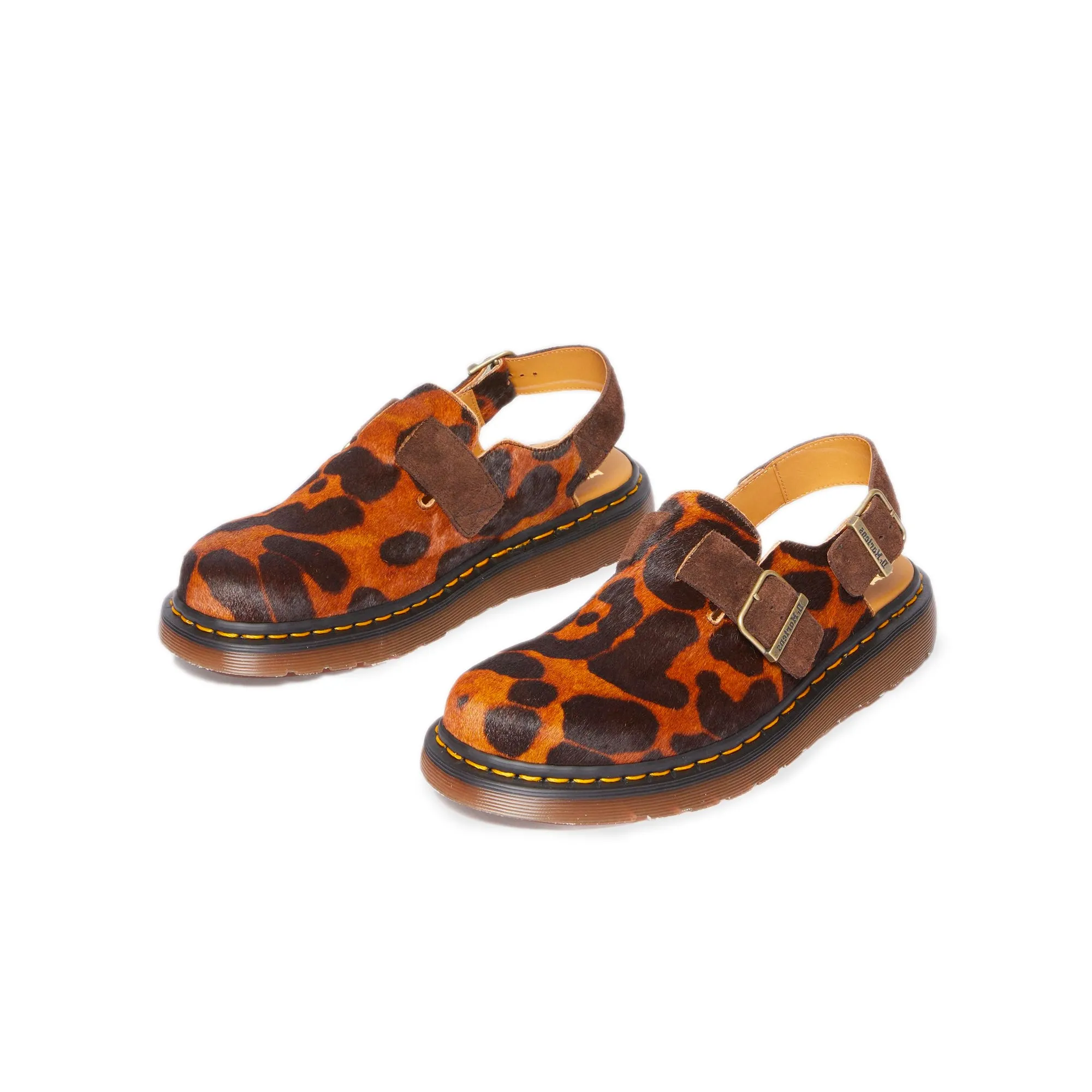 Dr. Martens Jorge Made In England Hair On Slingback Mule