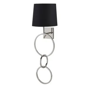 Dwell Steel Ring Chain Wall Light