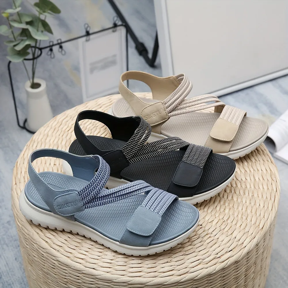 Elastic Strap Sandals | Lightweight | Adjustable Fit