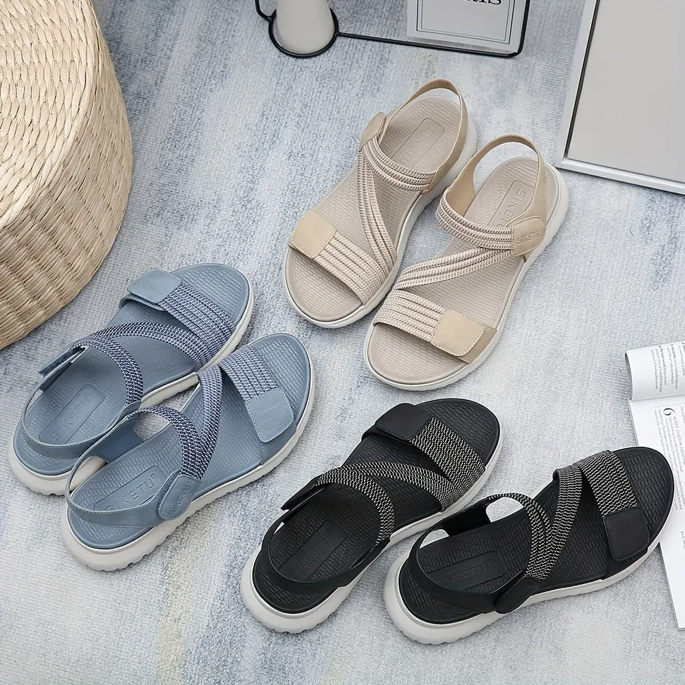 Elastic Strap Sandals | Lightweight | Adjustable Fit