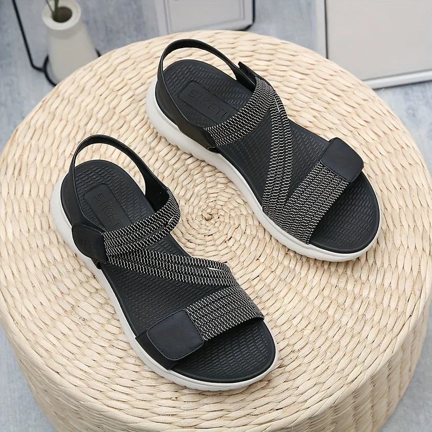 Elastic Strap Sandals | Lightweight | Adjustable Fit