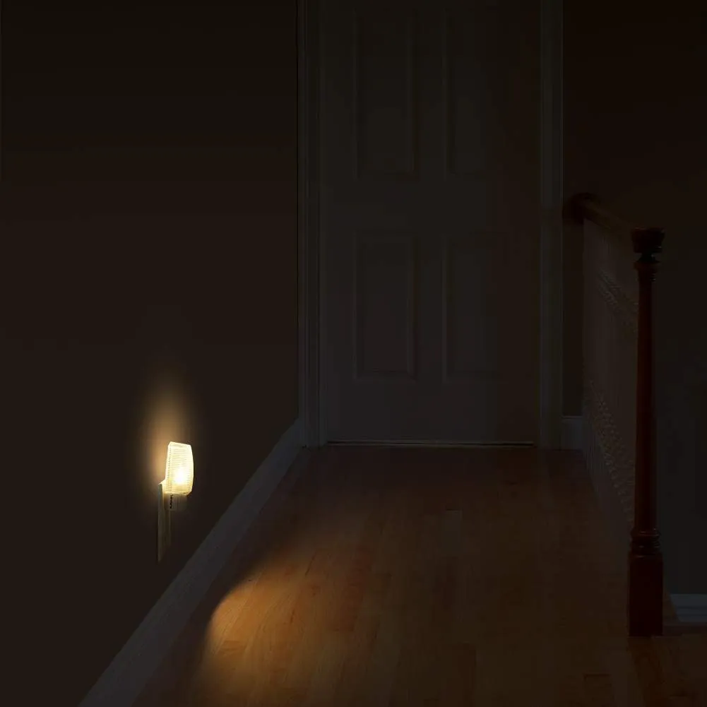 Emotionlite Plug in Night Light, Warm White LED Nightlights, Dusk to Dawn Sen...