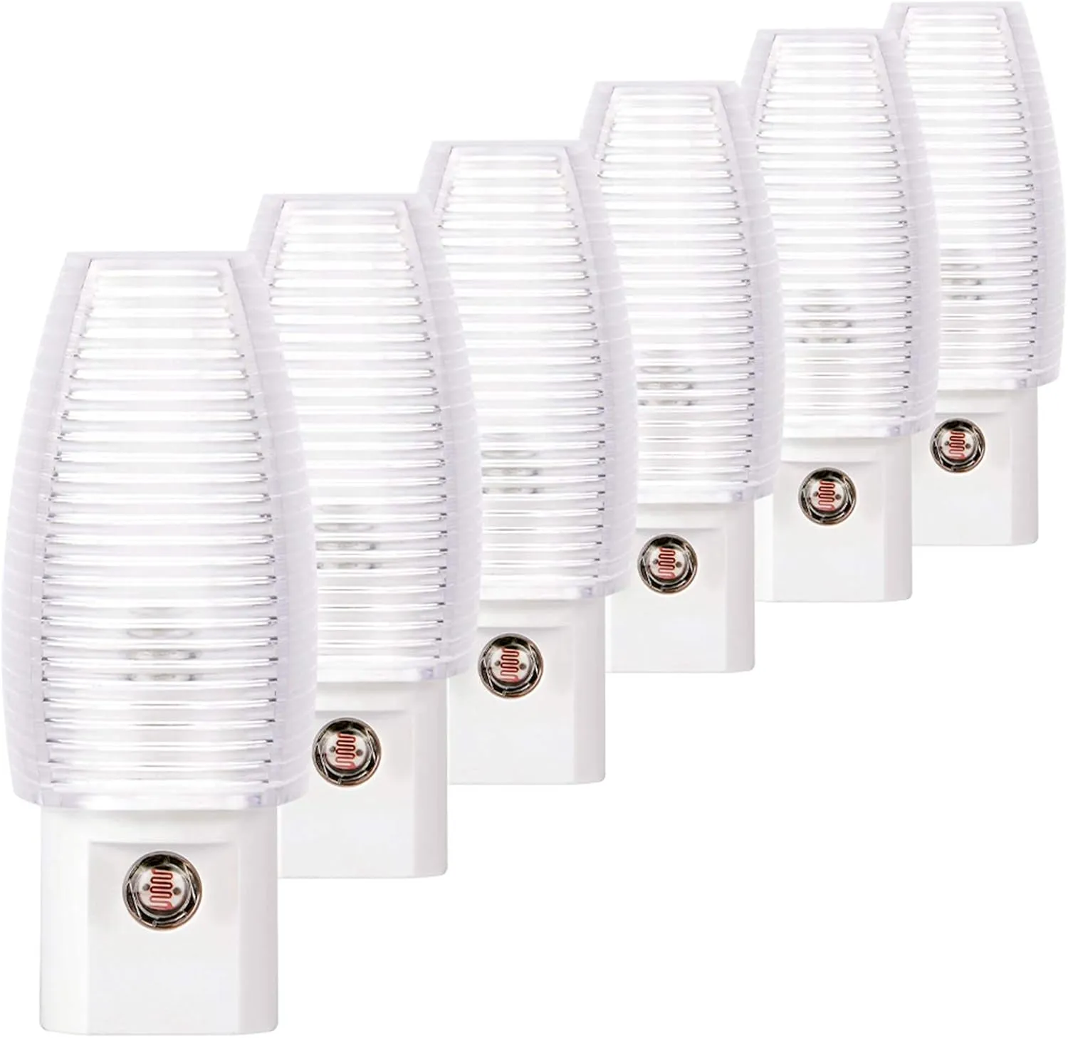 Emotionlite Plug in Night Light, Warm White LED Nightlights, Dusk to Dawn Sen...