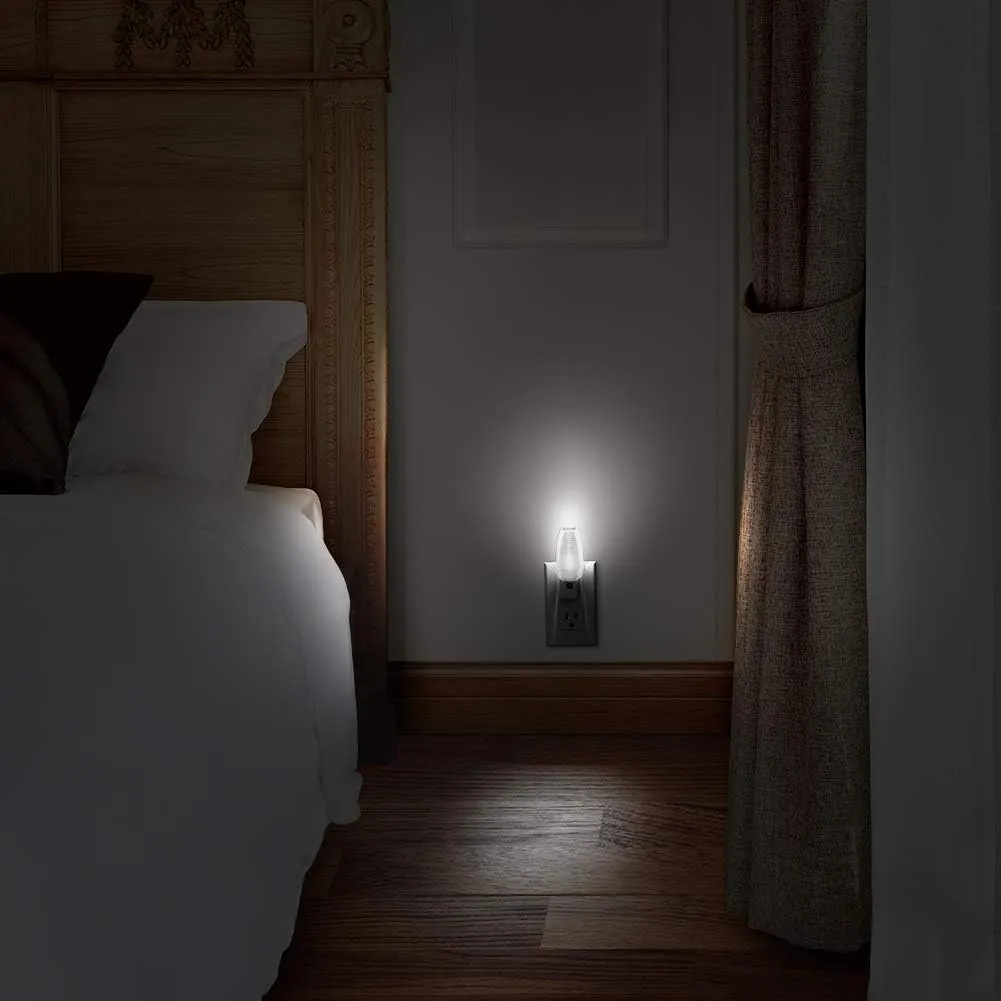 Emotionlite Plug in Night Light, Warm White LED Nightlights, Dusk to Dawn Sen...
