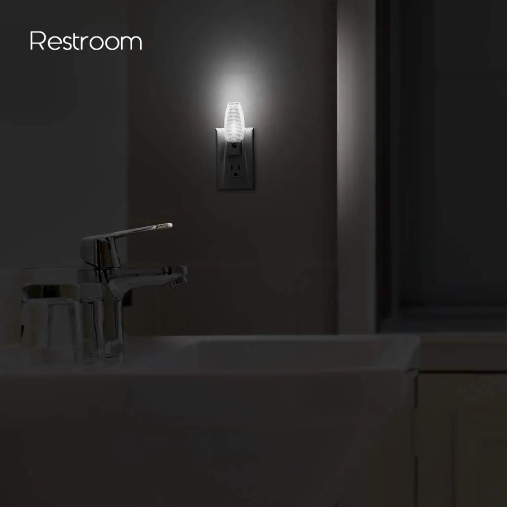 Emotionlite Plug in Night Light, Warm White LED Nightlights, Dusk to Dawn Sen...