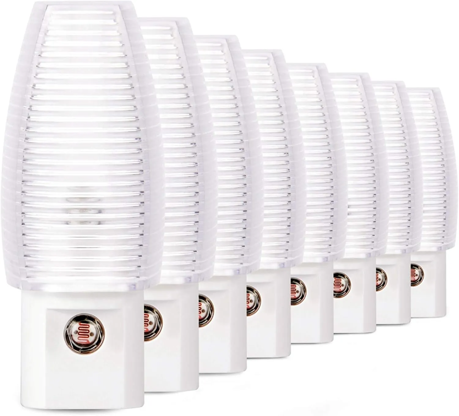 Emotionlite Plug in Night Light, Warm White LED Nightlights, Dusk to Dawn Sen...