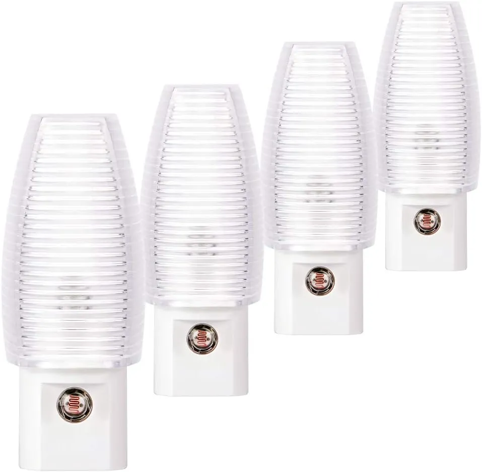 Emotionlite Plug in Night Light, Warm White LED Nightlights, Dusk to Dawn Sen...