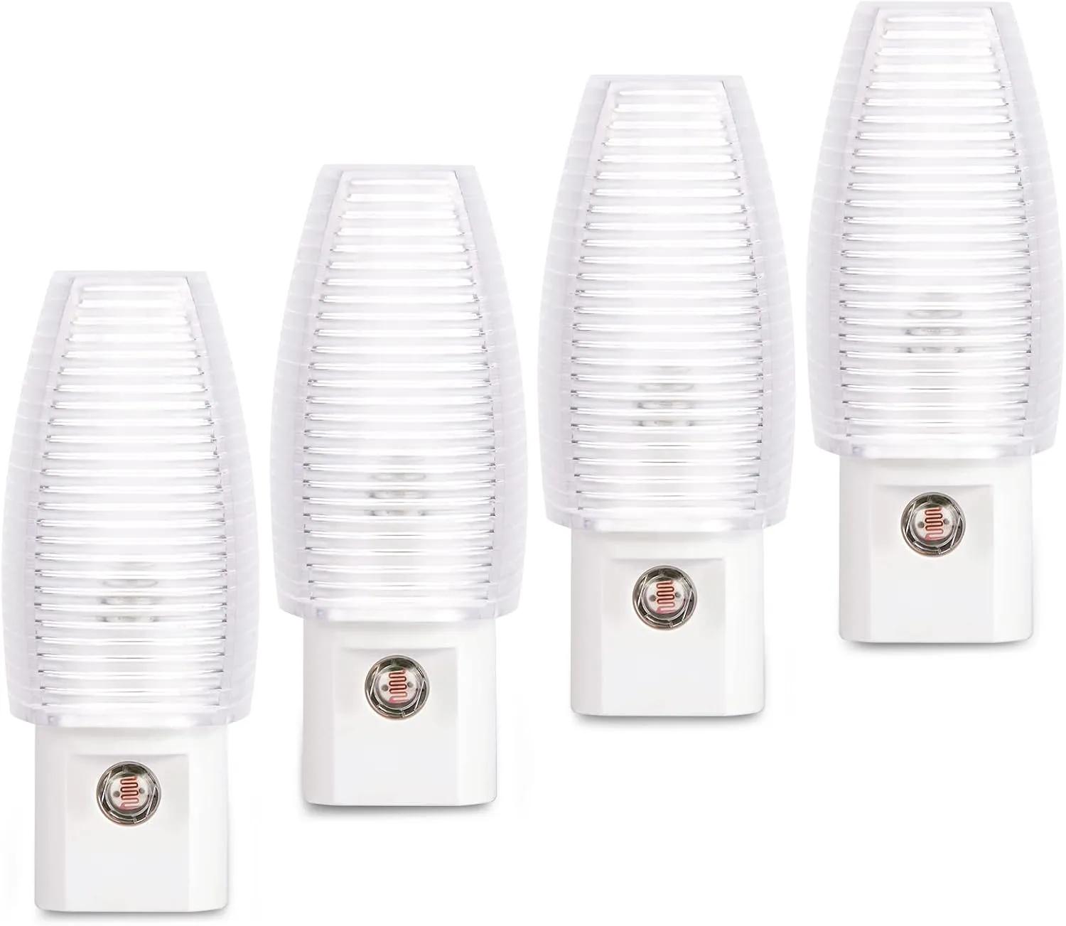 Emotionlite Plug in Night Light, Warm White LED Nightlights, Dusk to Dawn Sen...