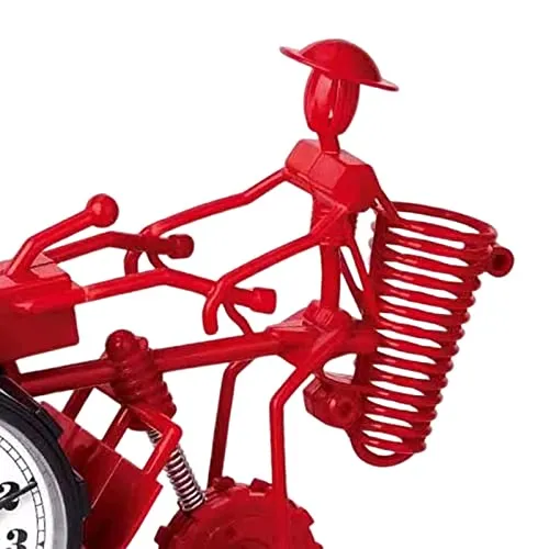 Enakshi Rustic Desk Clock Tractor Model Dormitory Living Room for Kids Decorative Red |Home & Garden | Home D?©cor | Clocks | Alarm Clocks