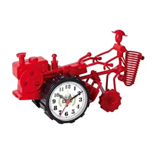 Enakshi Rustic Desk Clock Tractor Model Dormitory Living Room for Kids Decorative Red |Home & Garden | Home D?©cor | Clocks | Alarm Clocks