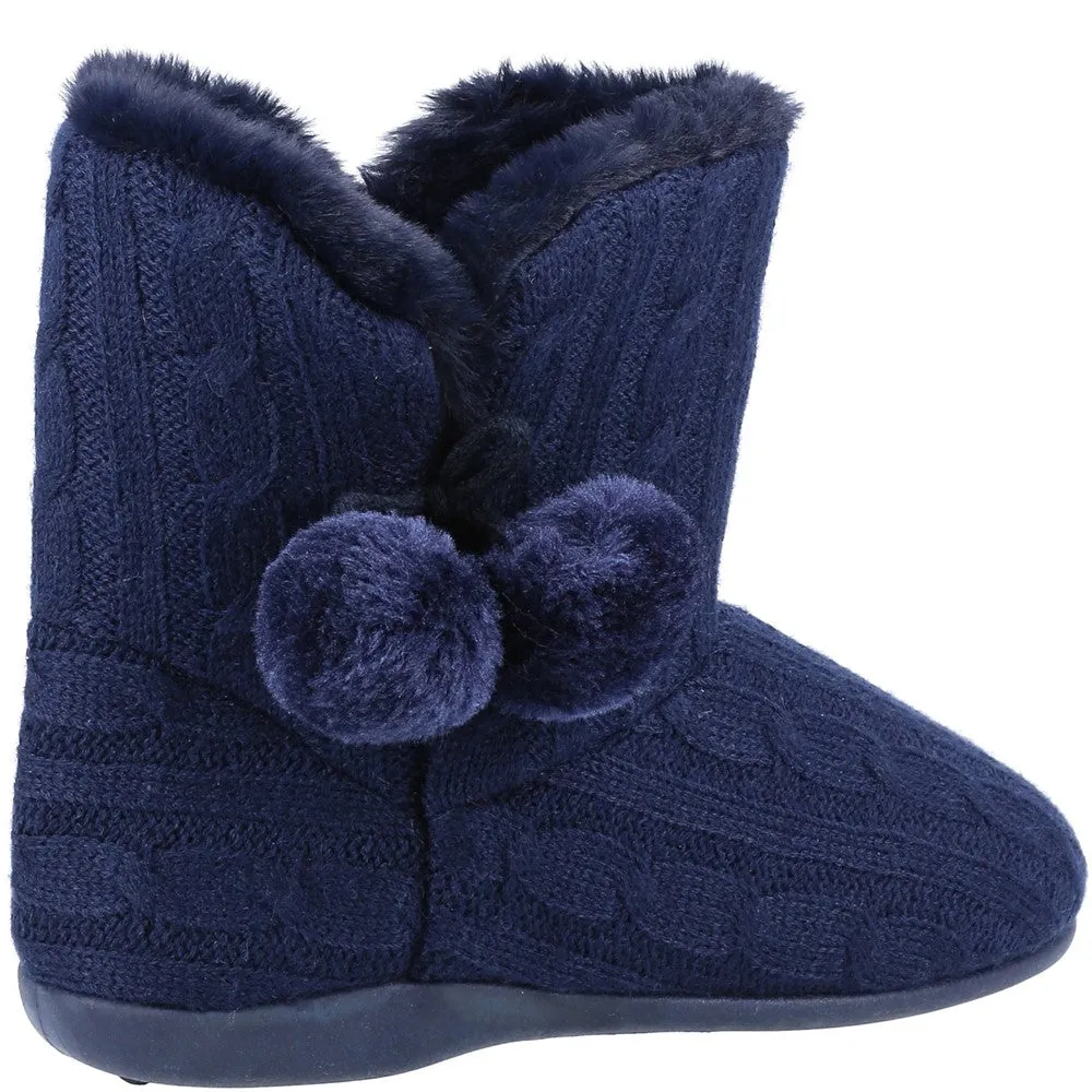 Fleet & Foster Apple Knitted Bootie Slipper