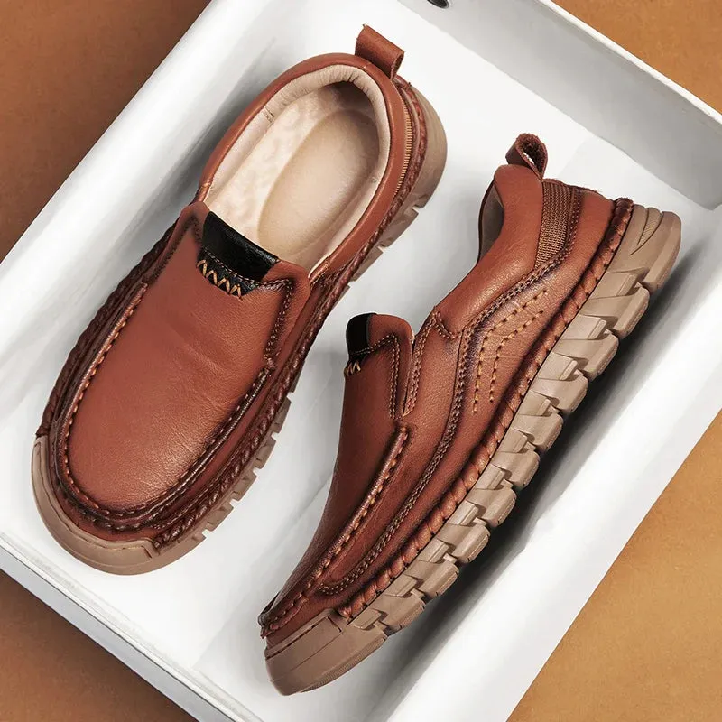 Flexible Leather Casuals