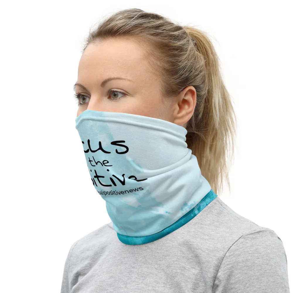Focus on the Positive® | Blue Skies Neck Gaiter