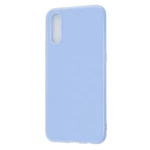 For VIVO IQOO Neo/Y97 Glossy TPU Phone Case Mobile Phone Soft Cover Anti-Slip Full Body Protection Taro purple