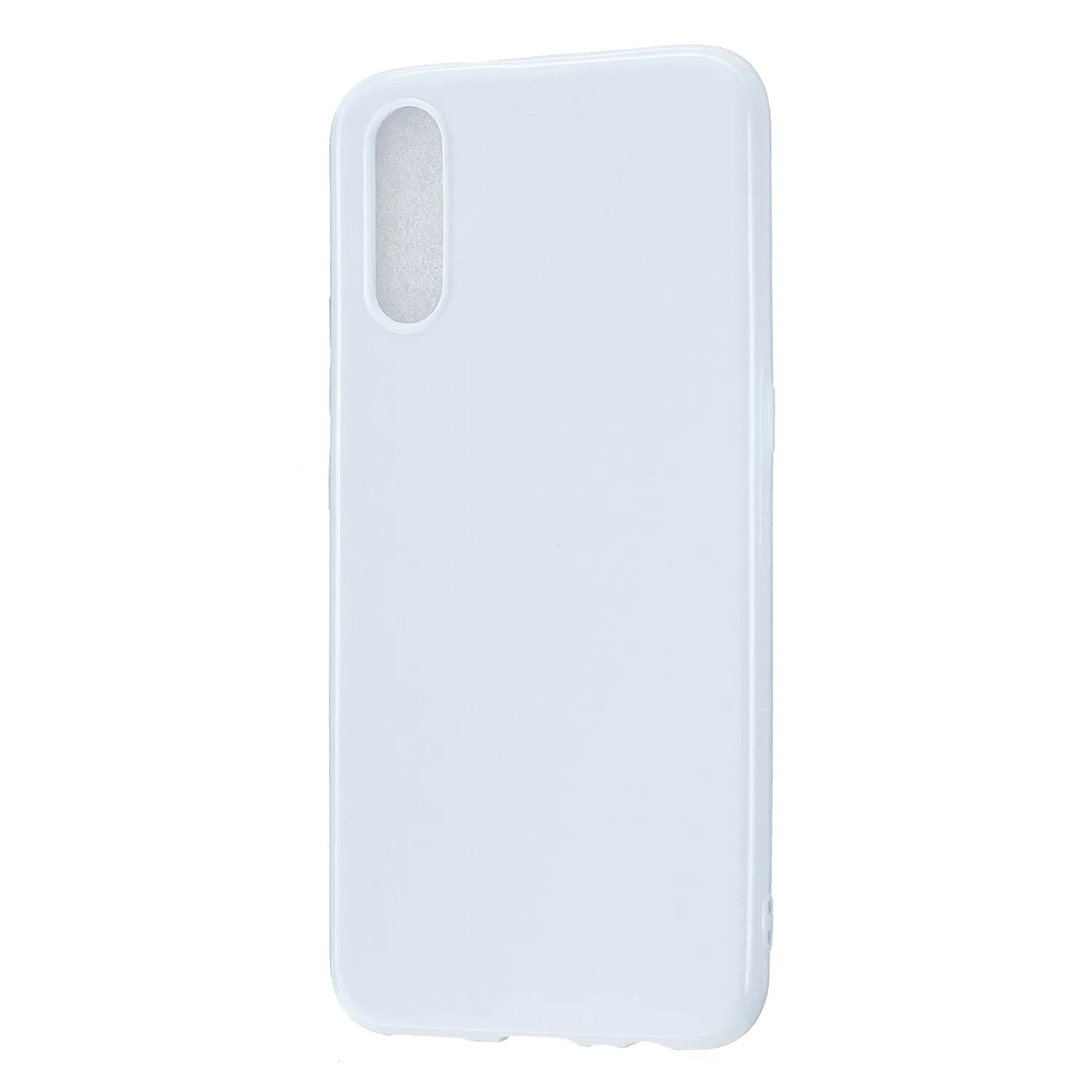 For VIVO IQOO Neo/Y97 Glossy TPU Phone Case Mobile Phone Soft Cover Anti-Slip Full Body Protection Taro purple
