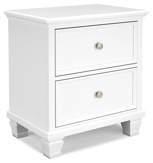 Fortman California King Panel Bed with Mirrored Dresser, Chest and 2 Nightstands