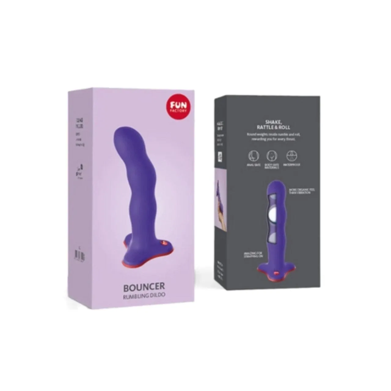 FUN FACTORY Bouncer Vibro Ball Silicone Dildo