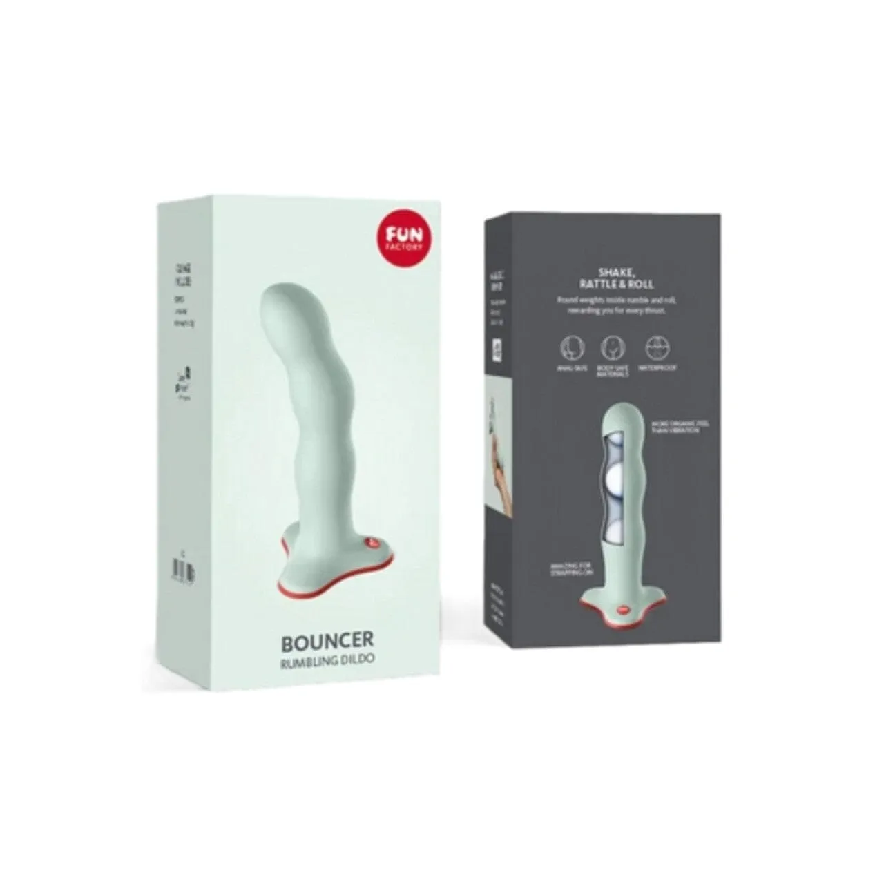 FUN FACTORY Bouncer Vibro Ball Silicone Dildo