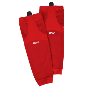 GameWear SK6500 Single Tone Practice Socks - Red
