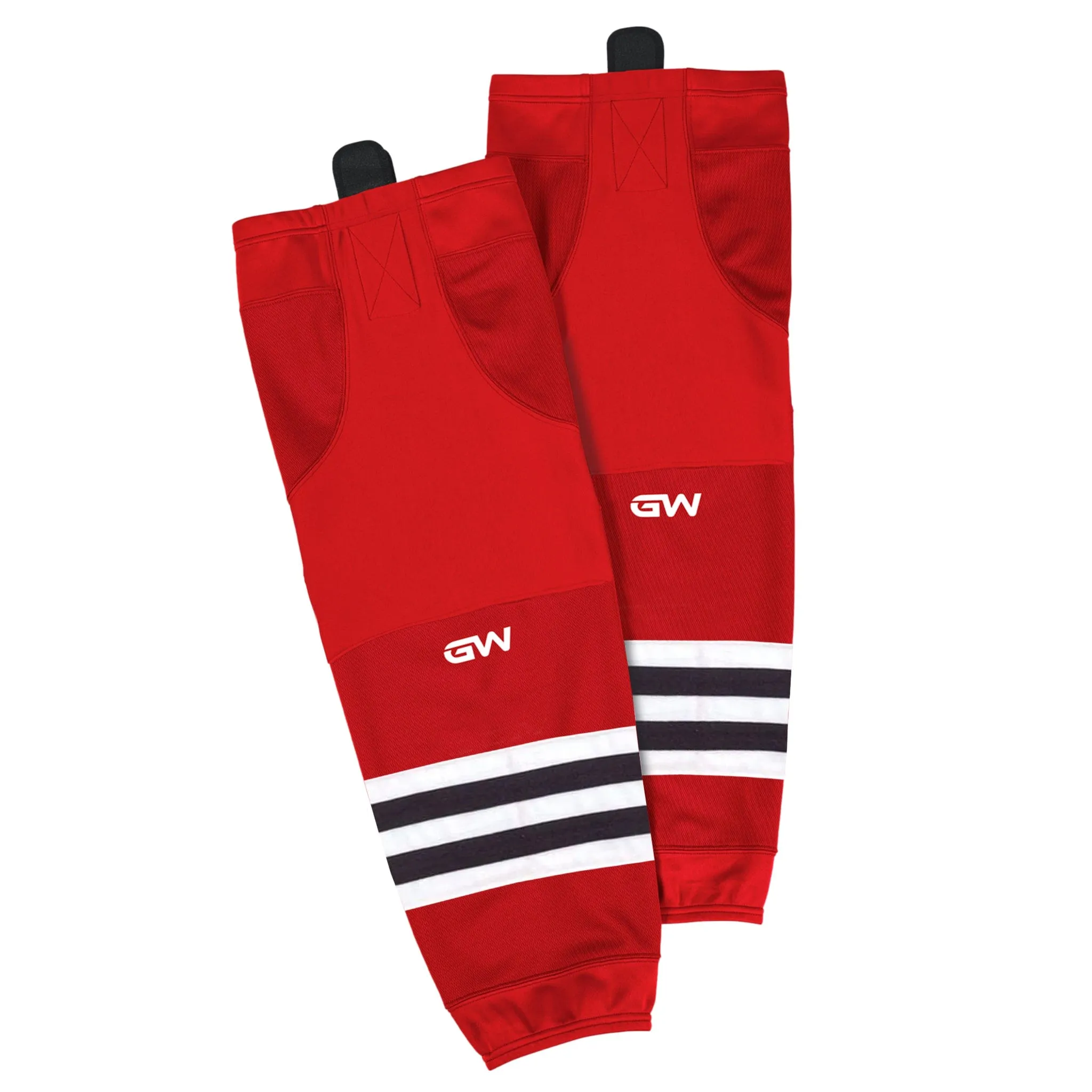 GameWear SK8500 Pro Sock - Chicago Blackhawks Home