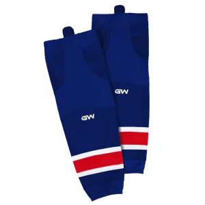 GameWear SK8500 Pro Sock - New York Rangers Home