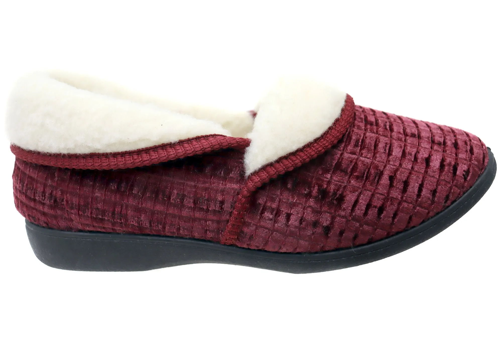 Grosby Camille Womens Comfortable Indoor Slippers