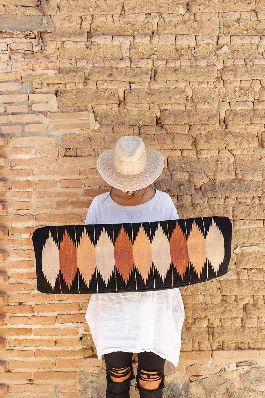 Handmade Wool Lumbar Pillowcase