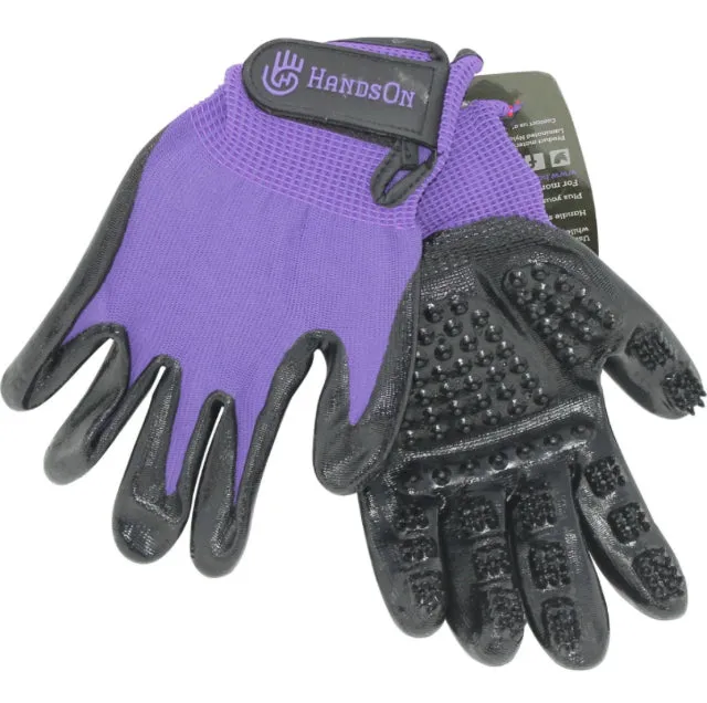 HandsOn Grooming and Bathing Gloves