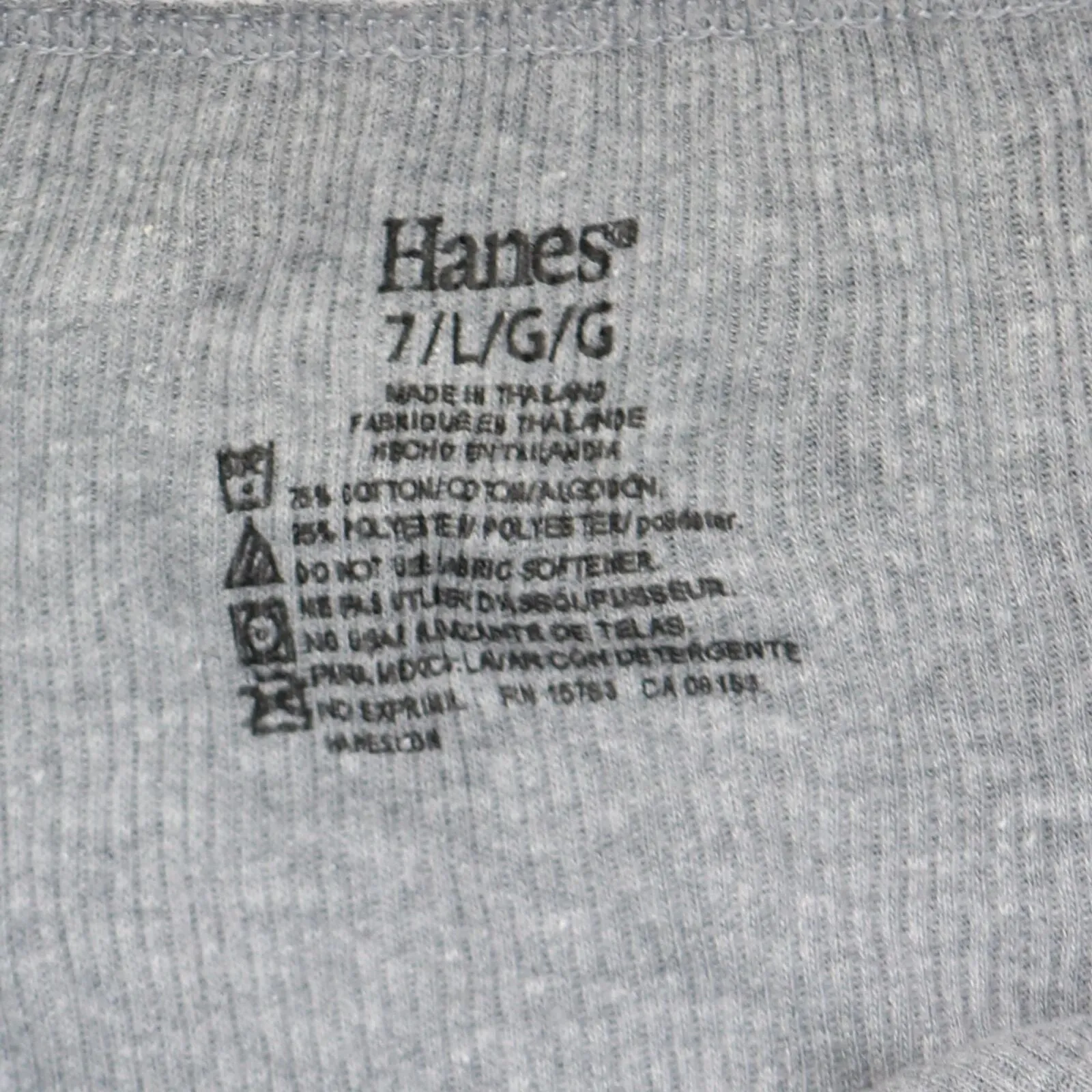 Hanes Women's 5pk Cotton Ribbed Heather Hipster Underwear Colors May Vary 7